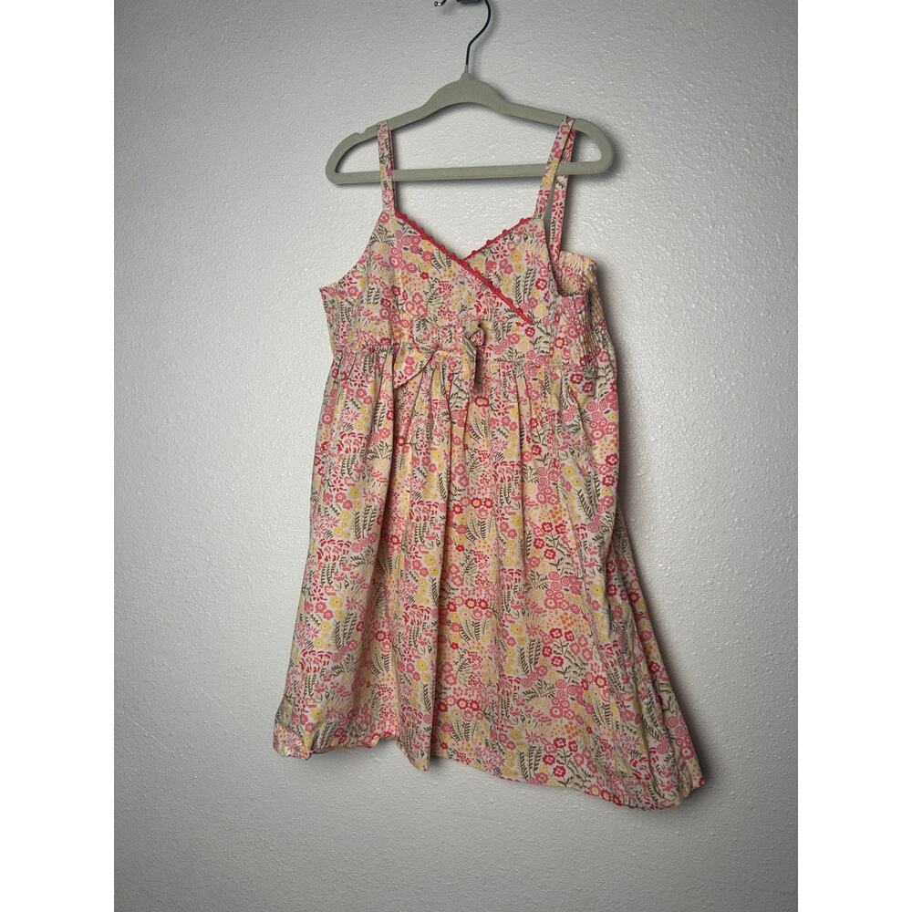 Janie and Jack “On Safari” Floral Vintage Dress Size 3T Girls 2007 Line